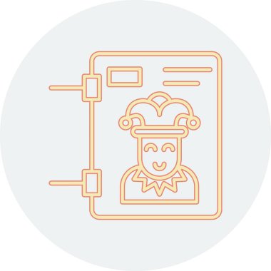 Bir robotun vektör çizimi