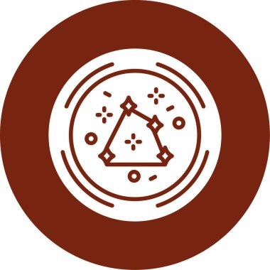 Pusula simgesinin vektör illüstrasyonu