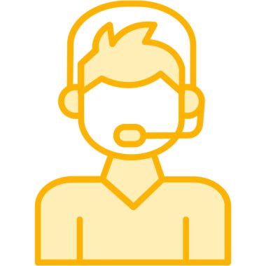 Sakallı ve saç stili olan avatar adam