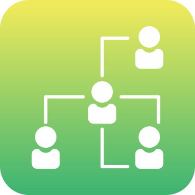 eşsiz grup vektör çizgisi simgesi