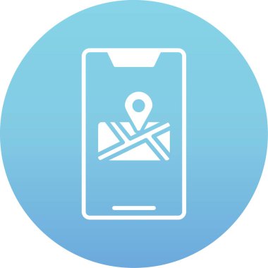 Seyahat simgesinin vektör illüstrasyonu