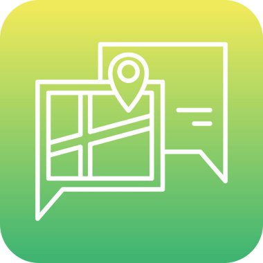 Kişisel ve ticari kullanım için harita pin vektör simgesi simgesi vektör çizimi..