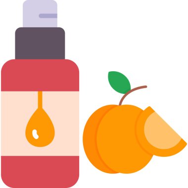 meyve suyu ikonu düz stil