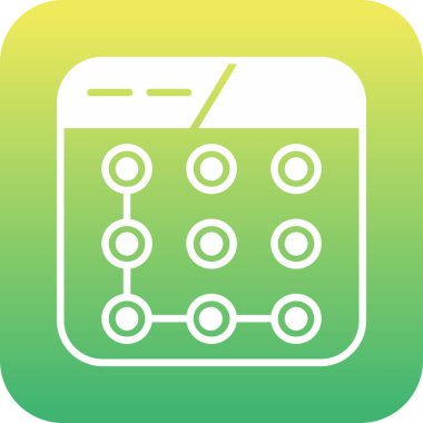 Uygulama modern simgesinin vektör illüstrasyonu