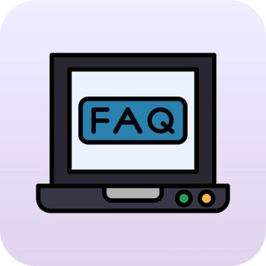 Soru işareti vektör illüstrasyon tasarımı olan bilgisayarlar