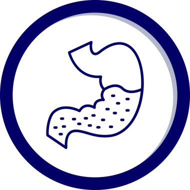 İnsan vücudu yuvarlanmış simge