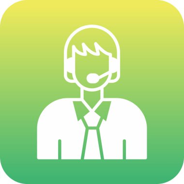 Modern iş adamının vektör çizimi