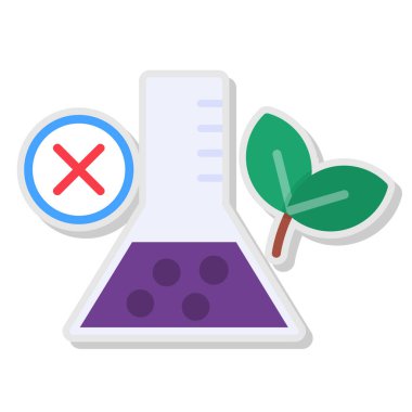 tüp vektör illüstrasyon tasarımı ile laboratuvar deneyi