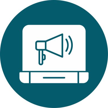 seo modern simgesinin vektör illüstrasyonu