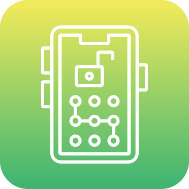 vektör benzin istasyonu simgesi