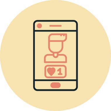 cep telefonu ikonu vektör illüstrasyonu