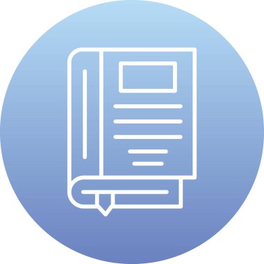 Soyut arkaplanda belge simgesi izole edildi