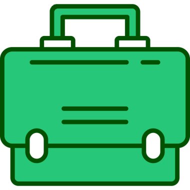 Evrak Çantası'nı web simgesi, vektör çizim