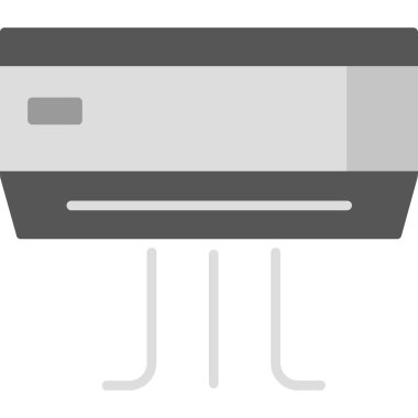 Yazıcı simgesi. Web için basit yazıcı vektör simgeleri çizimi