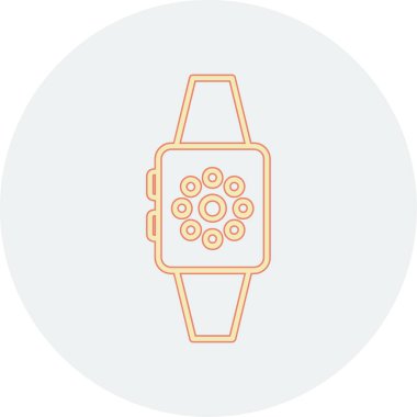 izle simge vektör illüstrasyonu