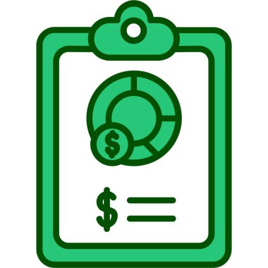 Dolar. Web simgesi basit illüstrasyon