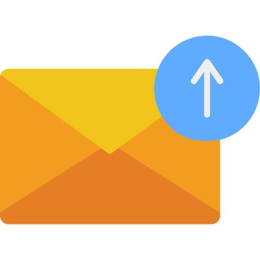 zarf e- posta simgesi düz biçimli