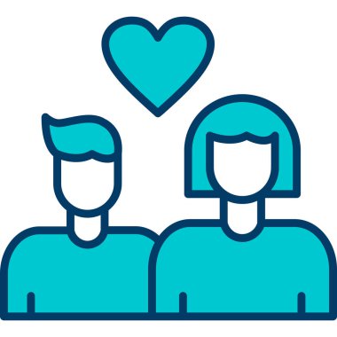 İnsan simgesinin vektör illüstrasyonu