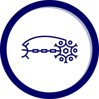 Modern simgenin vektör illüstrasyonu