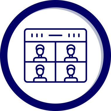 seo modern simgesinin vektör illüstrasyonu