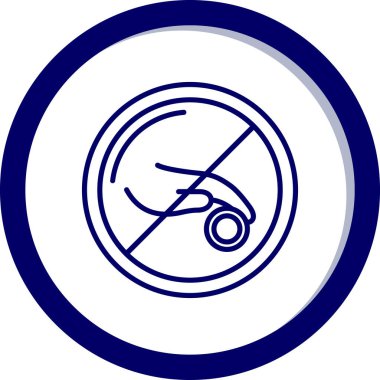 araba simgesi vektör illüstrasyonu yok