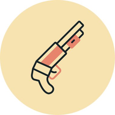 Bir şırınga simgesinin vektör çizimi