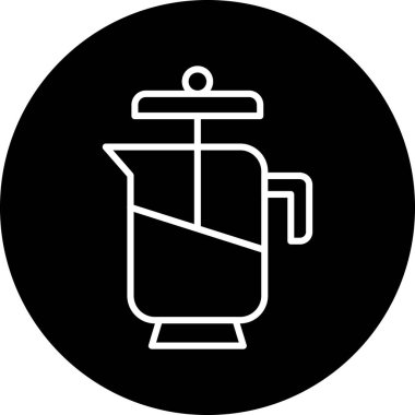 Vektör Kahve Simgesi illüstrasyonu