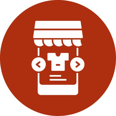 Modern simgenin vektör illüstrasyonu