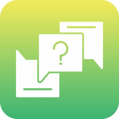 Soru işareti vektör illüstrasyonu