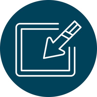 seo modern simgesinin vektör illüstrasyonu