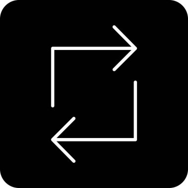 ok simgesinin vektör illüstrasyonu