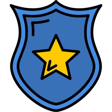 Yıldızlı kalkan yıldızı simgesi