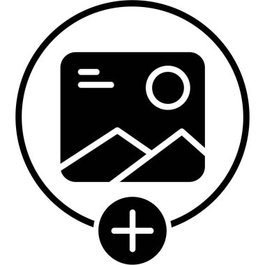 Modern bir simgenin vektör illüstrasyonu