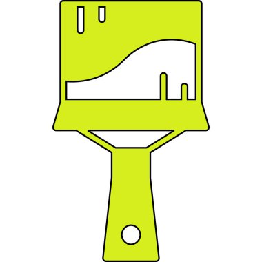 Yeşil simge vektör illüstrasyonu