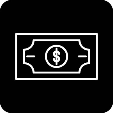 Kişisel ve ticari kullanım için vektör para simgesi.