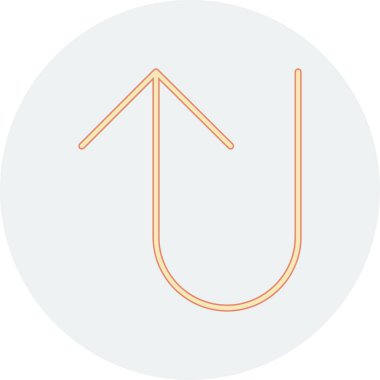 ok simgesi vektör illüstrasyonu