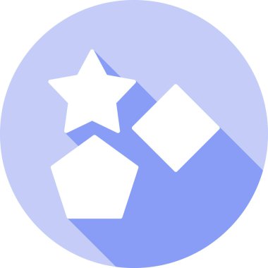 yıldız simgesi vektör illüstrasyonu