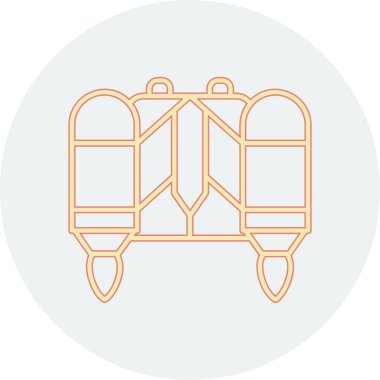 Modern b 'nin vektör illüstrasyonu