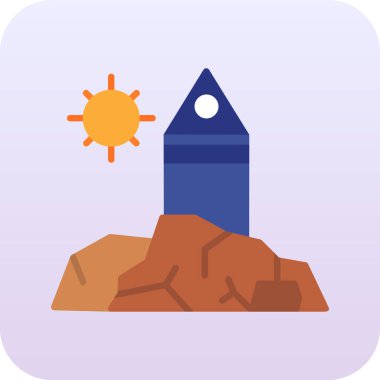 Modern simgenin vektör illüstrasyonu