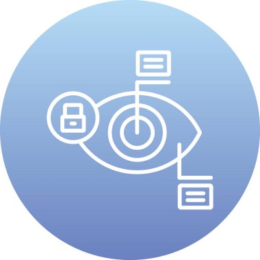 seo modern simgesinin vektör illüstrasyonu