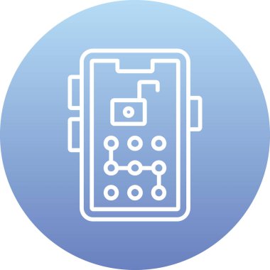 seo modern simgesinin vektör illüstrasyonu