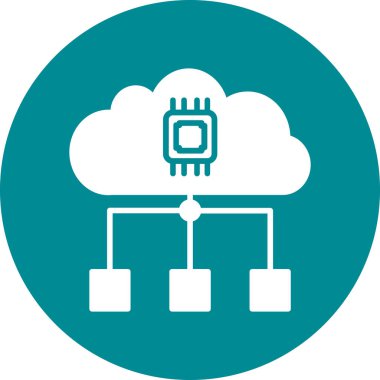 Bulut hesaplama. Web simgesi