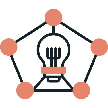 seo modern simgesinin vektör illüstrasyonu