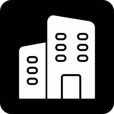 binalar şehir vektör simgesi