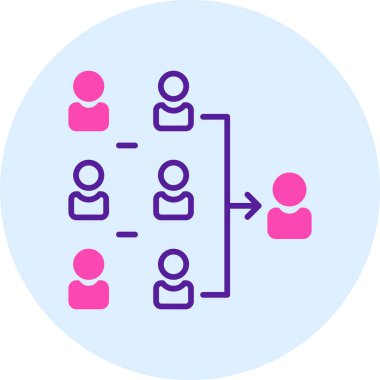 ağ bağlantısı. Basit resimleme