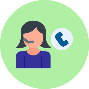 avatar. Web simgesi basit illüstrasyon