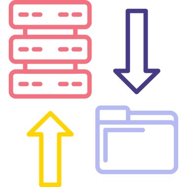 seo modern simgesinin vektör illüstrasyonu