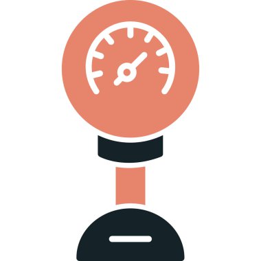 hız metre vektör simgesi modern basit illüstrasyon