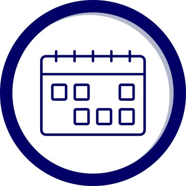 tarih simgesi, vektör illüstrasyonu
