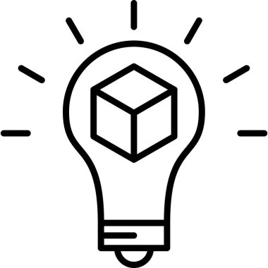 fikir ampul simgesi